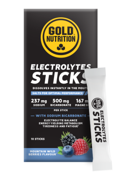 GoldNutrition Electrolyte Sticks - Wild Berries - 10 x 3 gram