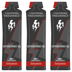 Promo Lightning Endurance Caffeine Energy Gel - Cherry - 24 x 60 ml (MINIMALE THT 31-12-2024)