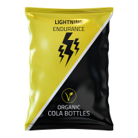 Lightning BIO Energy Gums - Cola Bottles - 70 gram - 9 + 1 gratis