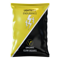 Lightning BIO Energy Gums - Gum Bears - 70 gram - 9 + 1 gratis